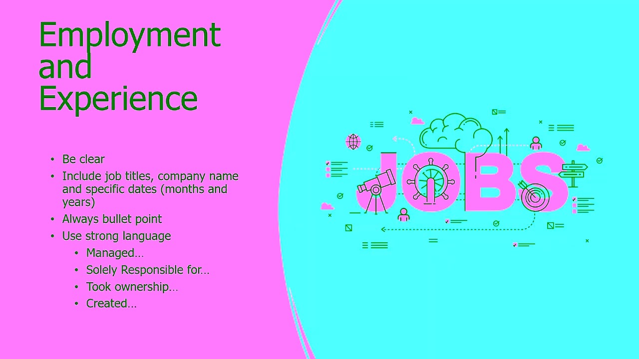 Steps to Success - CVs and Portfolios