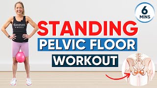 6-Minute Standing Pelvic Floor Workout (ULTIMATE CORE STRENGTH!) screenshot 3