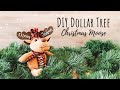 Dollar Tree Moose | Dollar Tree Reindeer | How to Personalize w/ HTV | DIY Cricut Christmas