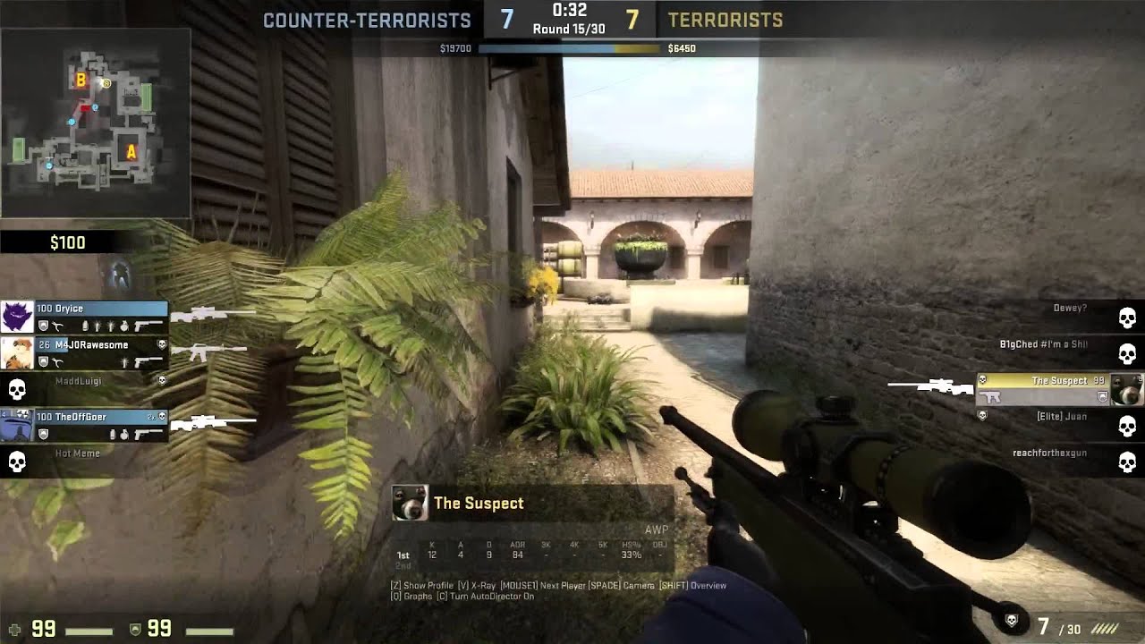 CS:GO - live or die by "clutch or kick"
