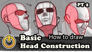 Basic Head Drawing Construction // Part 2