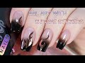 Nail Art with Chrome Stickers / Дизайн ногтей с хромированными наклейками