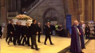 Herbert Howe: Liverpool funeral held for 'King of Bling' hairdresser