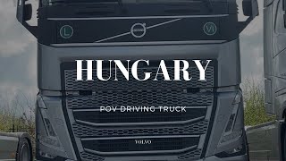 2024 POV Driving Volvo Truck in Hungary#21