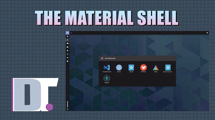 Material Shell - Turn GNOME Into A Tiling Window Manager
