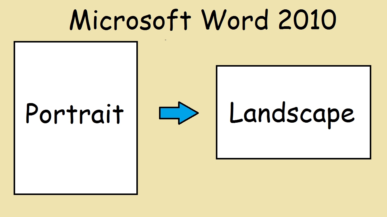 How to turn page sideways Microsoft Word 16