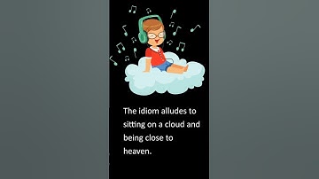 The Not Religious Origin of On Cloud Nine | Idiom #Shorts