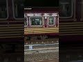 Malam hari di Stasiun Jakarta Kota Jumat, 10 April 2026 pukul 19.24 WIB