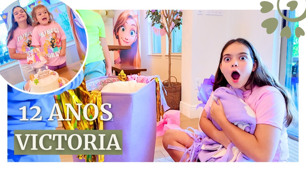 BABY VI FEZ 12 ANOS! TIVE UM DIA SÓ COM ELA - ANIVERSÁRIO VICTORIA CALINA - FLÁVIA CALINA