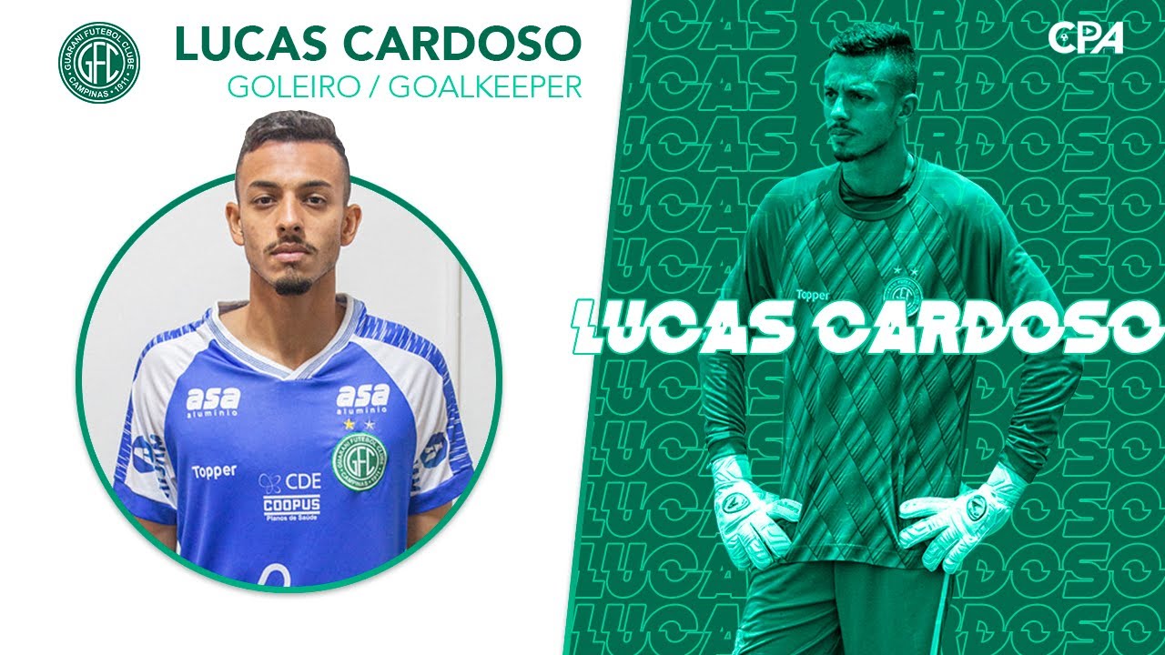 LUCAS CARDOSO - GOLEIRO/GOALKEEPER - GUARANI 