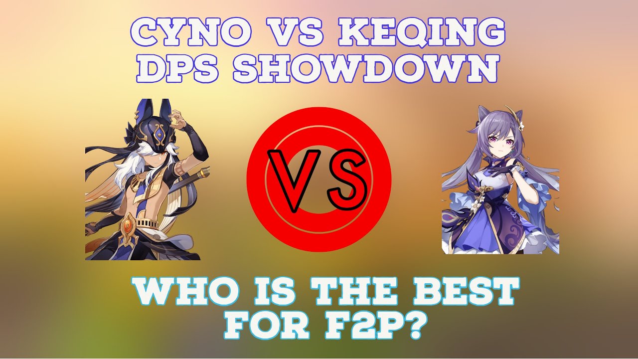 Keqing V Cyno DPS SHOWDOWN! WHO IS THE BEST FOR F2P? GENSHIN IMPACT 3.5