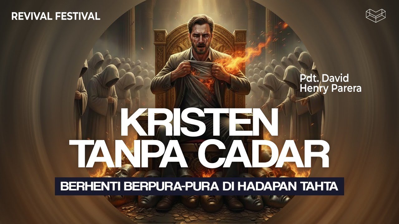 18 Jan 2026 I KRISTEN TANPA CADAR - Berhenti berpura-pura di hadapan tahta - Pdt. David Henry Parera