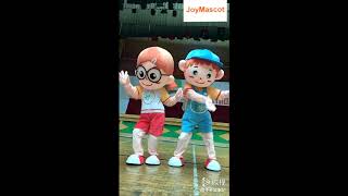 Boy & Girl Cartoon Mascot Costumes for Adult