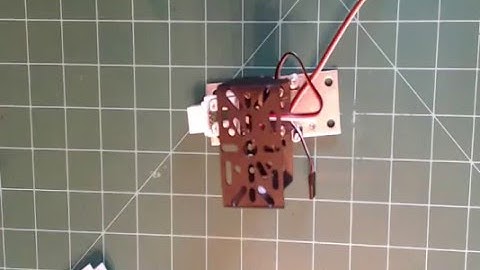 DIY - Arduino pan & tilt -  schematic &  joystic build - part 4