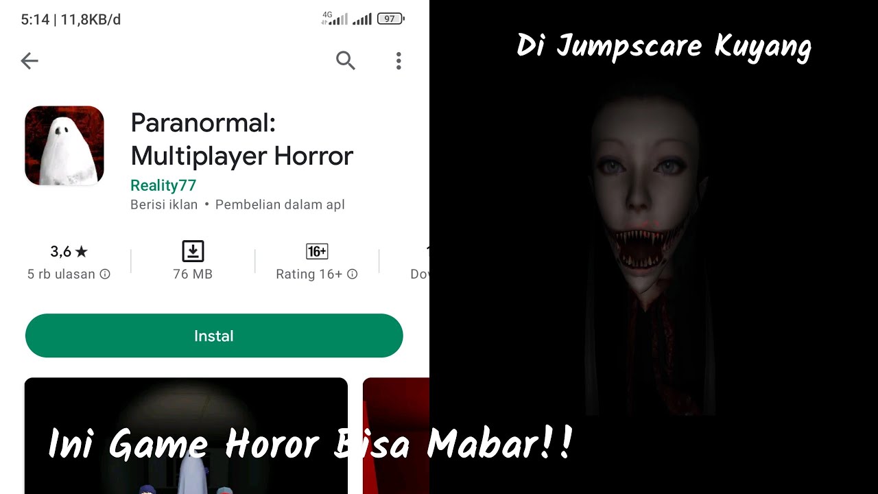 Ini Game Horor Bisa Mabar!! Paranormal Multiplayer Indonesia YouTube