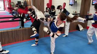 #taekwondo #tkd                                      💥Trabajo de perfeccionamiento técnico 💥