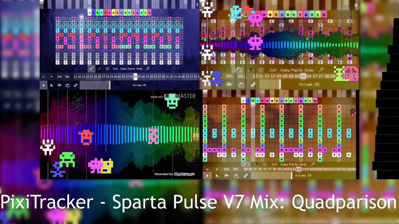 PixiTracker - Sparta Pulse V7 Mix: Quadparison (Description)