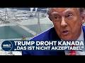 KANADA: Trump tobt! USA wollen Entschädigung wegen neuer Brücke! Neuer Handelskrieg?