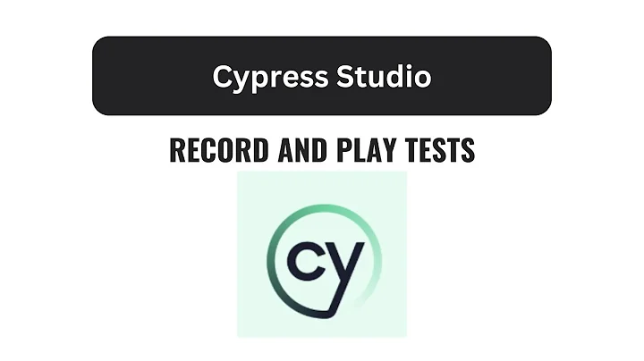 Cypress Studio - Auto Generate Tests Tutorial (2025 Feature Walkthrough)