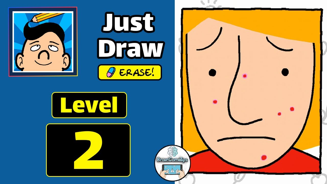 Just Draw - Erase Level 2 Answer