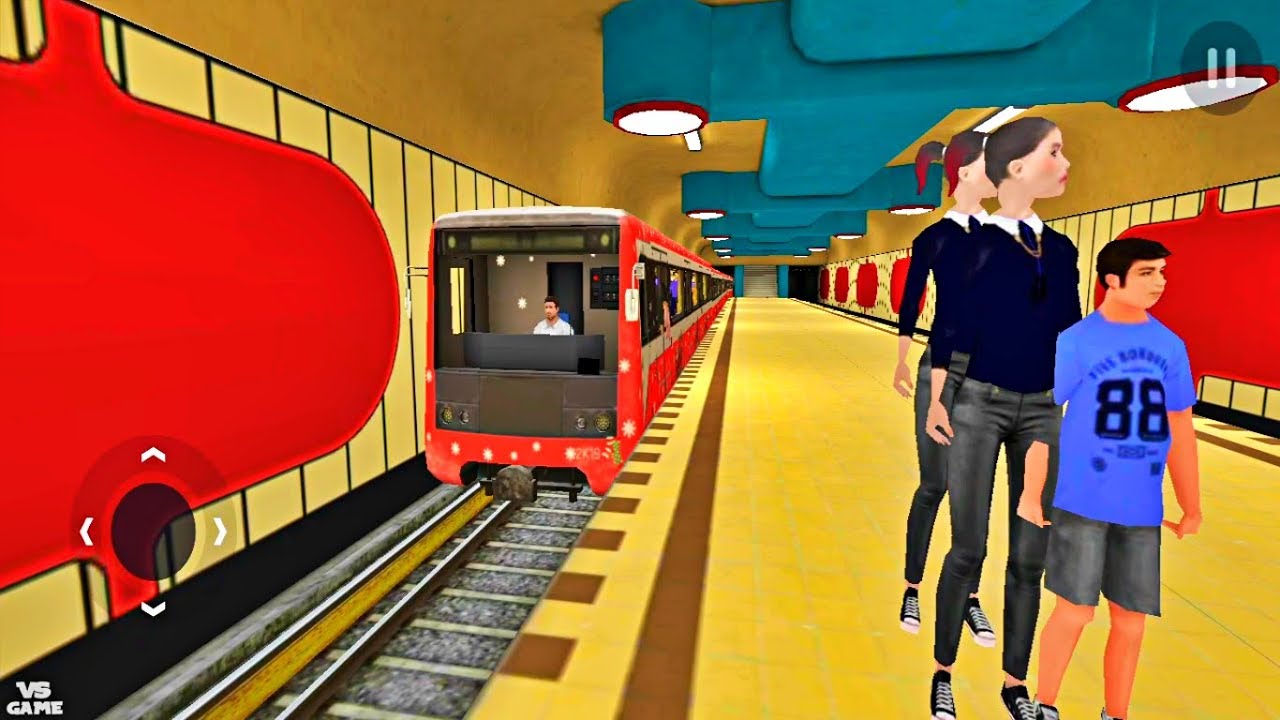 Subway Simulator 3D | Passenger Mode Nordhills Line | Android Gameplay