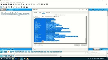 how to create view for  Admin packet tracer