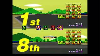 Mario Kart 64 Amped Up Flower Cup 2 Players