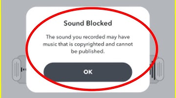 Fix Snapchat Sound Blocked The sound you recorded may have music that is copyrighted Problem Solve