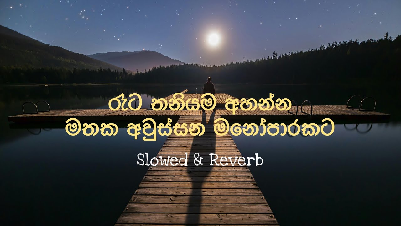 එක දිගට අහන්න මනෝපාරකට සුපිරි සින්දු (Slowed & Reverb) | sinhala slowed & Reverb | new song slowed