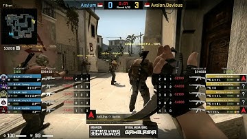 Training Grounds (CS:GO) #1 - Axylum Vs Avalon.Devious Week 1 (Mirage)