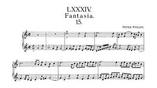 Peter Philips - Fantasia FVB 84 (Fitzwilliam Virginal Book) (Score Video)