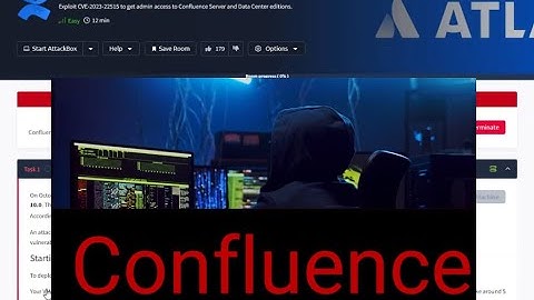Confluence CVE 2023 22515 THM walk through