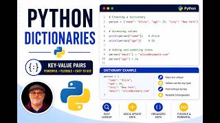 Beginning Python (Episode 7 - Lecture): Dictionaries and Sets
