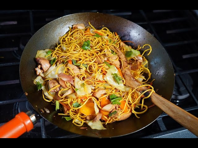 BBQ Chicken Noodles Recipe