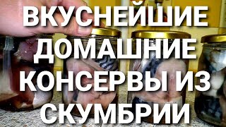 Простой Рецепт - Скумбрия в рассоле в автоклаве Вейн/Домашние консервы из рыбы/Заготовка еды впрок