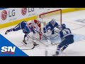 Rasmus Sandin Coughs It Up To Jesperi Kotkaniemi For Canadiens Goal