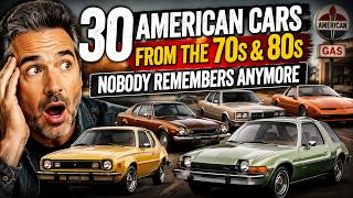 30 American Cars From the 70s & 80s Nobody Remembers Anymore