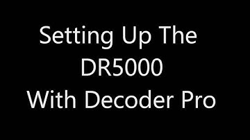 DR5000 with JMRI Setup - Part 1