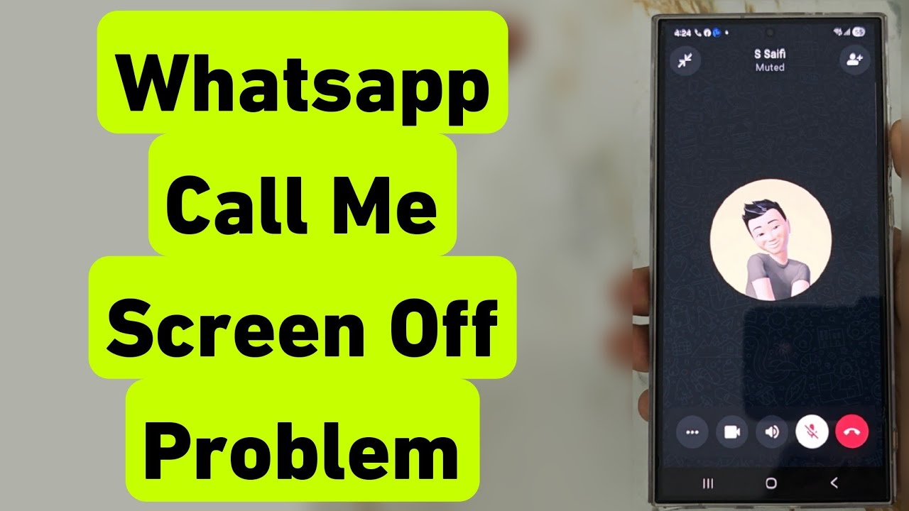WhatsApp Call Screen OFF Problem | WhatsApp Call Karne Par Display OFF Ho Jata Hai