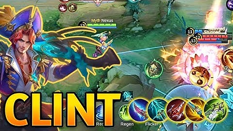 Clint Gameplay | Best Build & Burst Damage Carry – Mobile Legends 2025