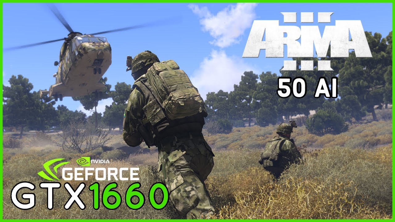Arma 3 Gtx 1660 Benchmark Fps Test Youtube