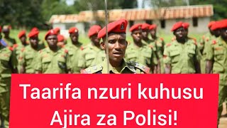 Nafasi za kujiunga na Jeshi la Polisi 2026/2027, Ajira za Polisi 2026/2027 dalili ni nzuri!