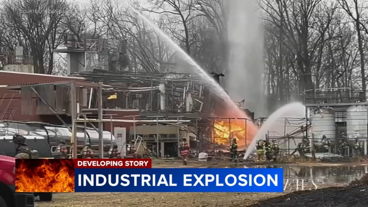 Massive South Jersey explosion felt across Philadelphia region