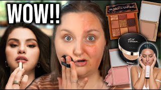 UHH...WOWW!! FULL FACE FIRST IMPRESSIONS TESTING NEW MAKEUP!