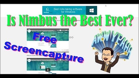Add Nimbus Screenshot in a jiffy!