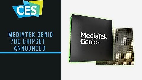 MediaTek Unveils Genio 700 SoC for IoT Devices at CES 2023