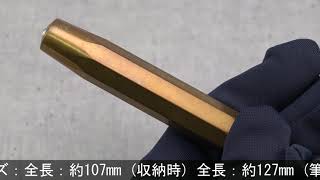 KAWECO カヴェコ 万年筆 ブラススポーツ 14K/EF