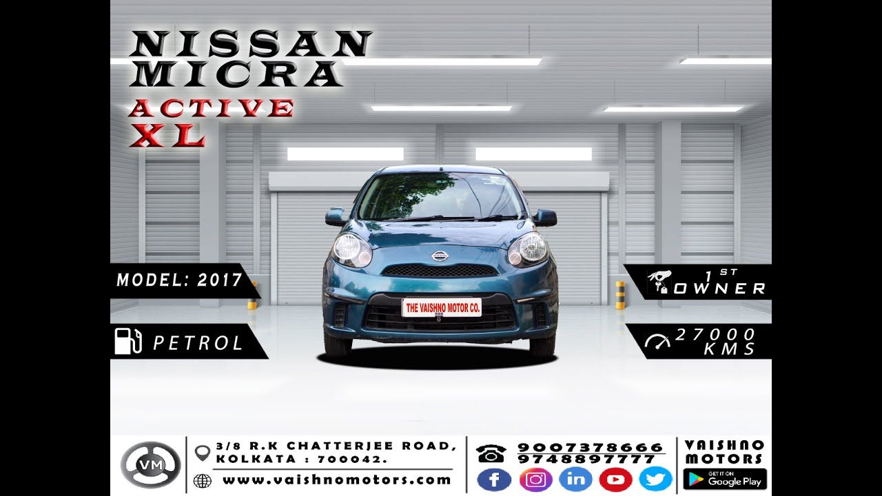 Nissan Micra Active XL (Petrol) 2017 Model.With Tax Paid Till 2027
