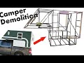 I Demolished My Home Built Truck Camper Just to Get It Out of My Way