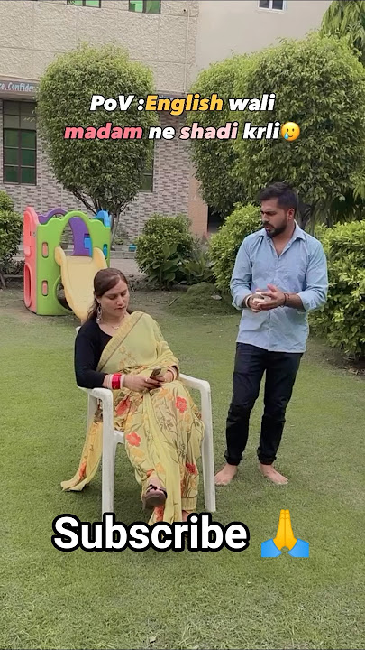 English wali Madam ne shaadi karli #shivamdikro  #shiwam #dilpechalaichuriya #song